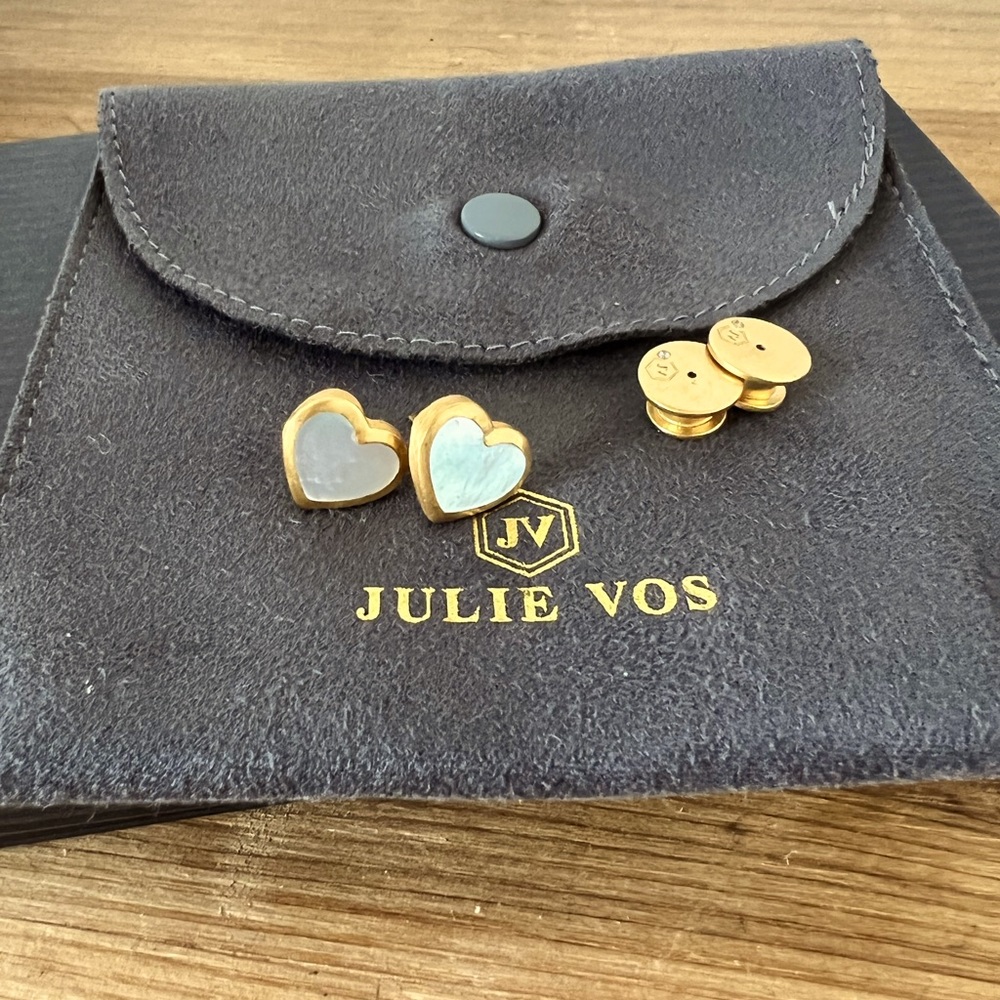 Julie Vos Heart Studs